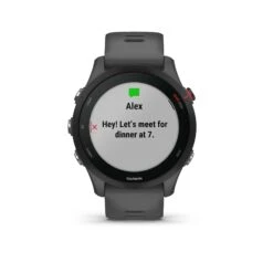 Garmin | Forerunner 255 Smartwatch - Slate Grey 18 Garmin | Forerunner 255 Smartwatch - Slate Grey -sportswear 010 02641 10 Garmin Forerunner255 front7