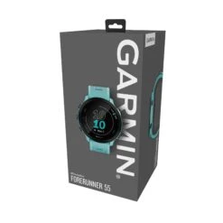 Garmin | Forerunner 55 Running Watch - Aqua -sportswear 0100256202 garmin forerunner55 package