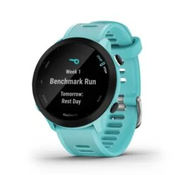 Garmin | Forerunner 55 Running Watch - Aqua -sportswear 0100256202 garmin forerunner55 schedule