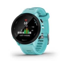 Garmin | Forerunner 55 Running Watch - Aqua -sportswear 0100256202 garmin forerunner55 stats