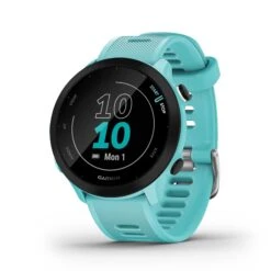 Garmin | Forerunner 55 Running Watch - Aqua -sportswear 0100256202 garmin forerunner55 time