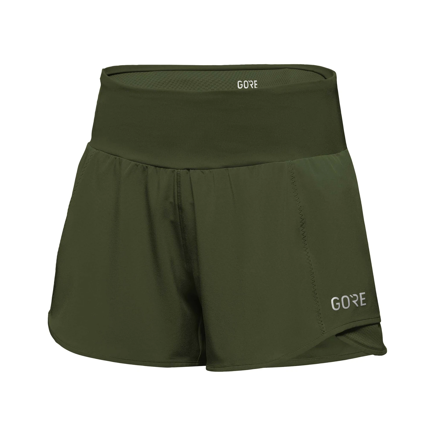 Gore Wear GORE® Wear | Women's R5 Light Shorts - Utility Green 4 Gore Wear GORE® Wear | Women's R5 Light Shorts - Utility Green - Image 2