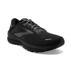 Brooks | Men's Adrenaline GTS 22 Running Shoes - All Black -sportswear 1103661D020 M brooks adrenalinegts22 front