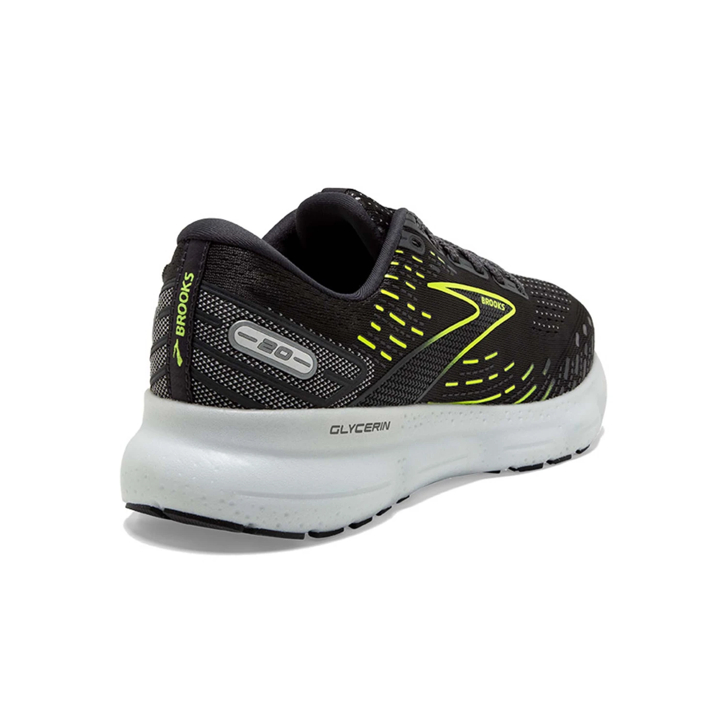 Brooks | Men's Glycerin 20 Running Shoes - Ebony 5 Brooks | Men's Glycerin 20 Running Shoes - Ebony - Image 3