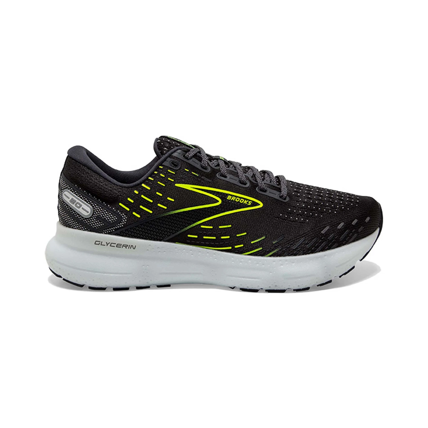 Brooks | Men's Glycerin 20 Running Shoes - Ebony 3 Brooks | Men's Glycerin 20 Running Shoes - Ebony