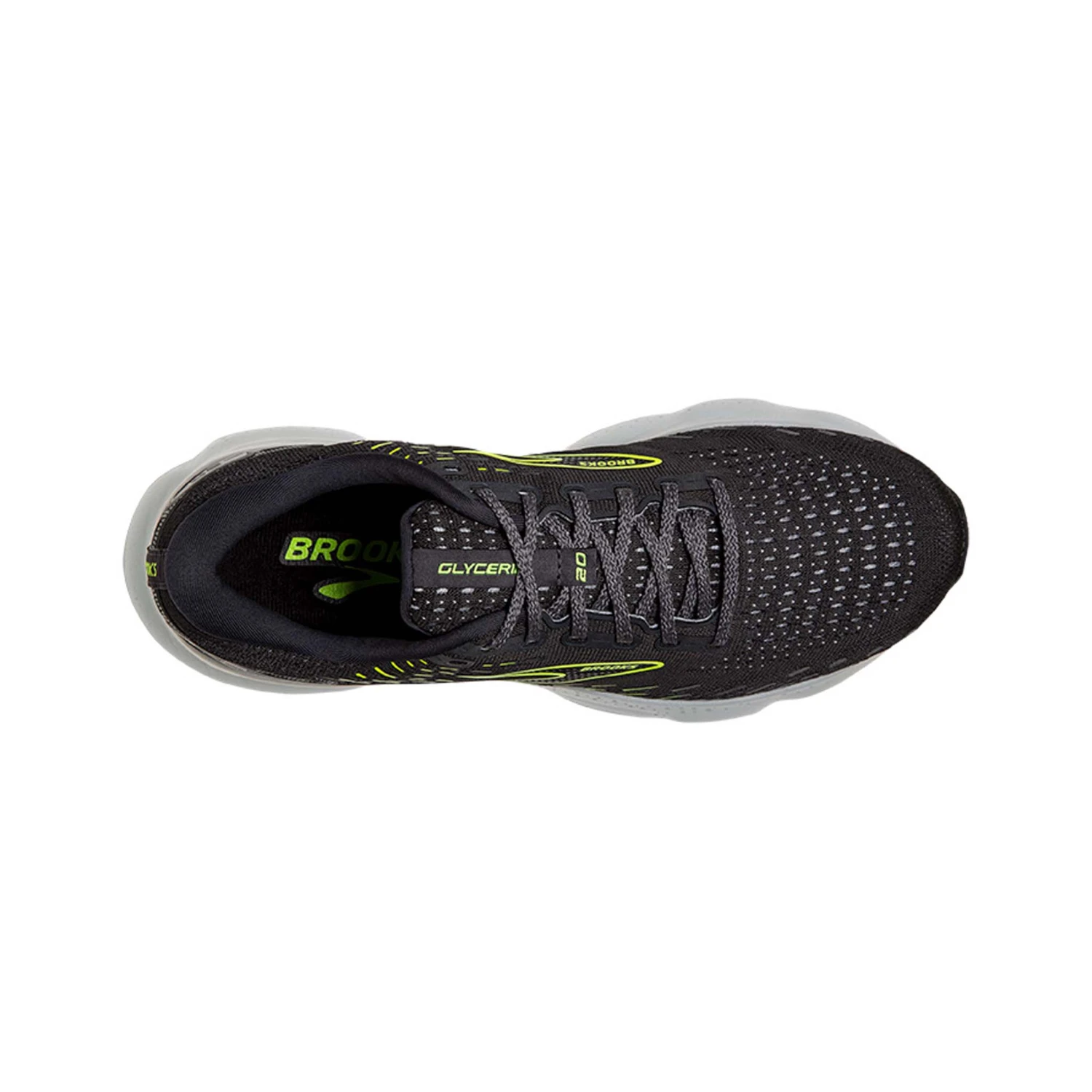 Brooks | Men's Glycerin 20 Running Shoes - Ebony 7 Brooks | Men's Glycerin 20 Running Shoes - Ebony - Image 5