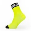 Sealskinz | Unisex Waterproof Warm Weather Hydrostop Running Socks -sportswear 111000560197 sealskinz wpwwanklelengthsockhydrostop neonybw left