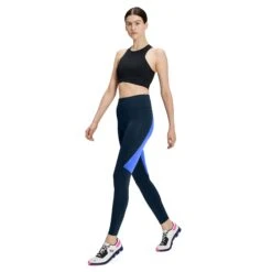On | Women's Performance Tights - Navy -sportswear 1WD10191161 W On PerformanceTights frontfullbody