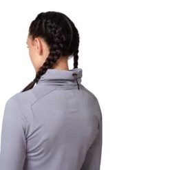 On | Women's Weather Shirt -sportswear 20300077 F onrunning weathershirt modelback