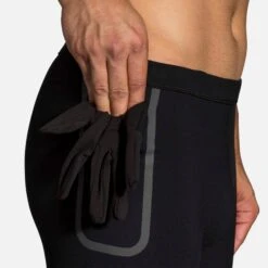 Brooks | Men's Momentum Thermal Tight 12 Brooks | Men's Momentum Thermal Tight -sportswear 211359001 M brooks momthermtight sidepocket