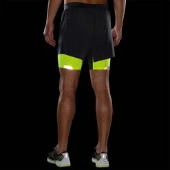 Brooks | Men's Run Visible 5" 2-in-1 Short -sportswear 211405044 M Brooks RunVisible52 in 1Short backdark
