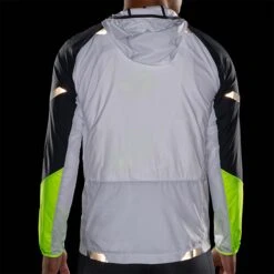 Brooks | Men's Run Visible Convertible Jacket -sportswear 211406134 M Brooks RunVisibleConvertibleJacket backdark2