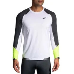 Brooks | Men's Run Visible Long Sleeve -sportswear 211408134 M Brooks RunVisibleLongSleeve front2