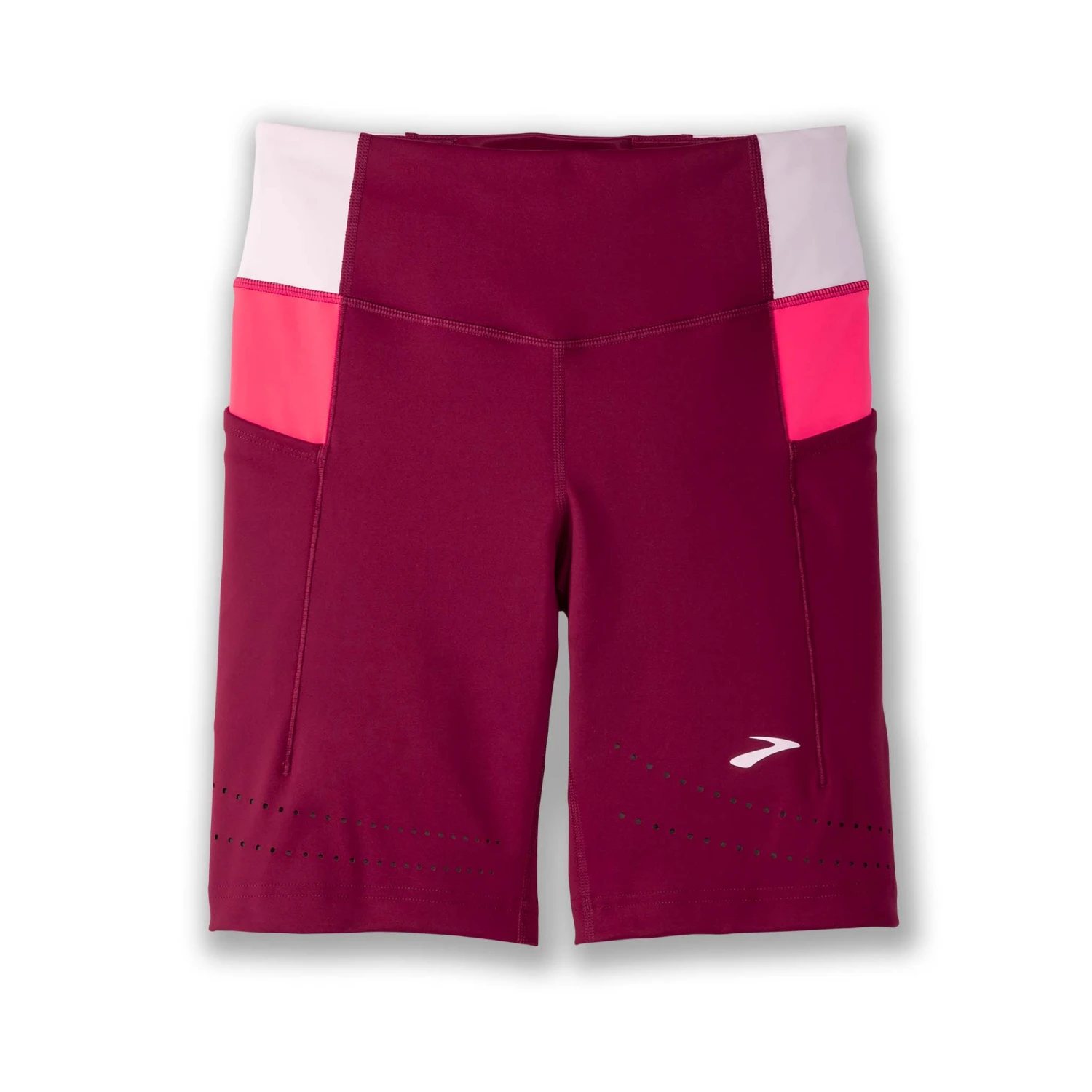 Brooks | Women's Method 8" Short Tight - Razzmatazz 6 Brooks | Women's Method 8" Short Tight - Razzmatazz - Image 4