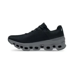 On | Women's Cloudmonster Running Shoes - Black -sportswear 61.99024 W On Cloudmonster side2