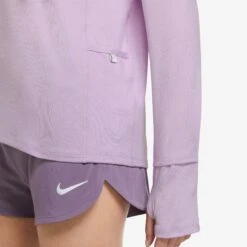 Nike | Women's Dri-Fit Element Top HZ -sportswear CU3220 530 W Nike DFElementTopHZ sleeve