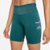 Nike | Women's Epic Luxe Tight Short Trail -sportswear CZ9590 393 F nike Epic Lux Tight Short Trail front
