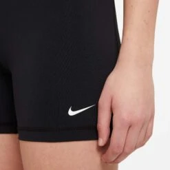 Nike | Women's Nike Pro 365 5 Inch Shorts - Black -sportswear CZ9831 010 W Nike NP365Short5Inch side