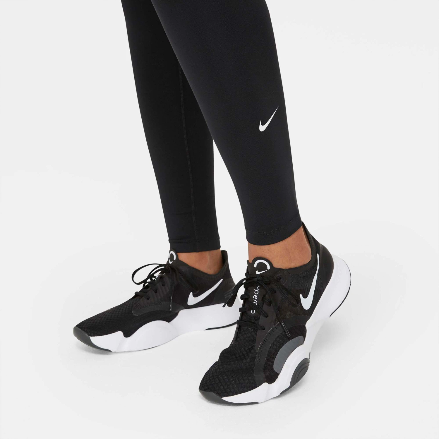 Nike | Women's ONE Dri-Fit MR Tight Plus - Black 5 Nike | Women's ONE Dri-Fit MR Tight Plus - Black - Image 3