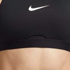Nike | Women's Dri-FIT Swoosh High-Support Non-Padded Adjustable Sports Bra 11 Nike | Women's Dri-FIT Swoosh High-Support Non-Padded Adjustable Sports Bra -sportswear DD0428 010W Nike DFSWSHHSBra frontclsoe