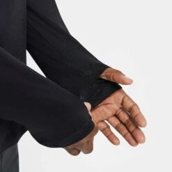 Nike | Men's Dri-FIT Element 1/4-Zip Running Top - Black -sportswear DD4756 010 M Nike Dri FitElementTopHZ sleeve