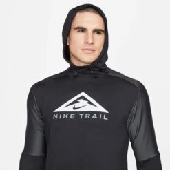 Nike | Men's DF Trail Hoodie GX -sportswear DM4743 010 M Nike DFTrailHoodieGX frontonbody
