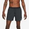 Nike | Men's Dri-FIT Stride 5" Brief-Lined Running Shorts - Black 1 Nike | Men's Dri-FIT Stride 5" Brief-Lined Running Shorts - Black -sportswear DM4755 010 M Nike DFStrideShort5InBF frontonbody2