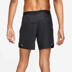 Nike | Men's Dri-FIT Stride 7" 2-in-1 Running Shorts - Black -sportswear DM4759 010 M Nike DFstrideshort7inch backonbody