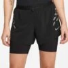 Nike | Women's DF Run DVN 2in1 Short -sportswear DM7745 010 W Nike DFRunDVN2in1Short front2