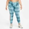 Nike | Women's One Luxe DF MR Tight Plus 1 Nike | Women's One Luxe DF MR Tight Plus -sportswear DQ4140 058 W Nike OneLuxeDFMRTightPlus front