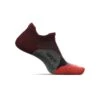 Feetures | Unisex Elite Light Cushion No Show Tab - Dark Cherry -sportswear E50542 Feetures EliteLightCushionNoShowTab