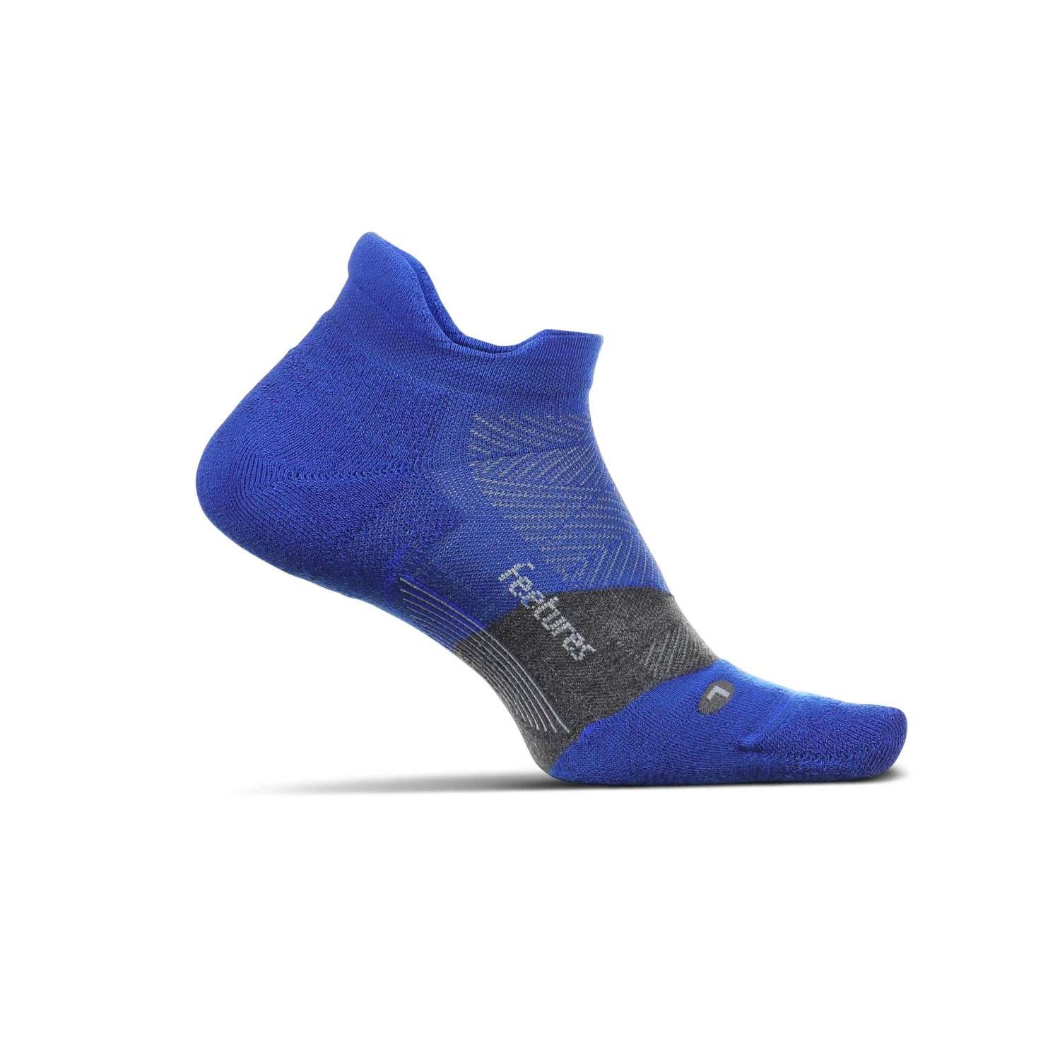 Feetures | Unisex Elite Max Cushion No Show Tab Solid - Boost Blue 3 Feetures | Unisex Elite Max Cushion No Show Tab Solid - Boost Blue