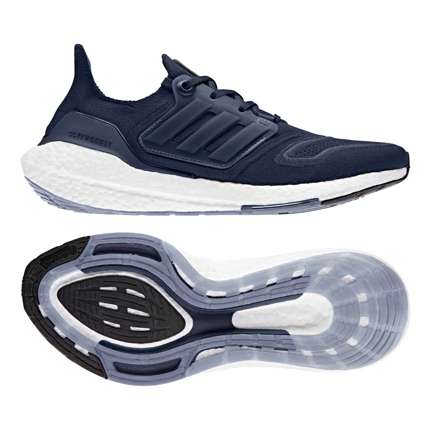 Adidas | Men's Ultraboost 22 Running Shoes - Navy 9 Adidas | Men's Ultraboost 22 Running Shoes - Navy - Image 7