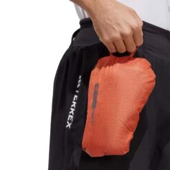 Adidas | Men's Terrex Agravic 2.5L Rain.RDY Jacket - Semi Impact Orange -sportswear HS9544 m adidas TerrexAgravic2.5LRain.RDYJacket packed