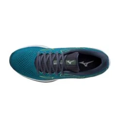 Mizuno | Men's Wave Rider 25 Running Shoes - Harbour Blue -sportswear J1GC210382 M Mizuno Waveride25 top