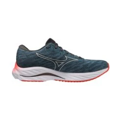 Mizuno | Men's Wave Rider 26 Running Shoes - Provincial Blue 11 Mizuno | Men's Wave Rider 26 Running Shoes - Provincial Blue -sportswear J1GC220351 M Mizuno WaveRider26 side2