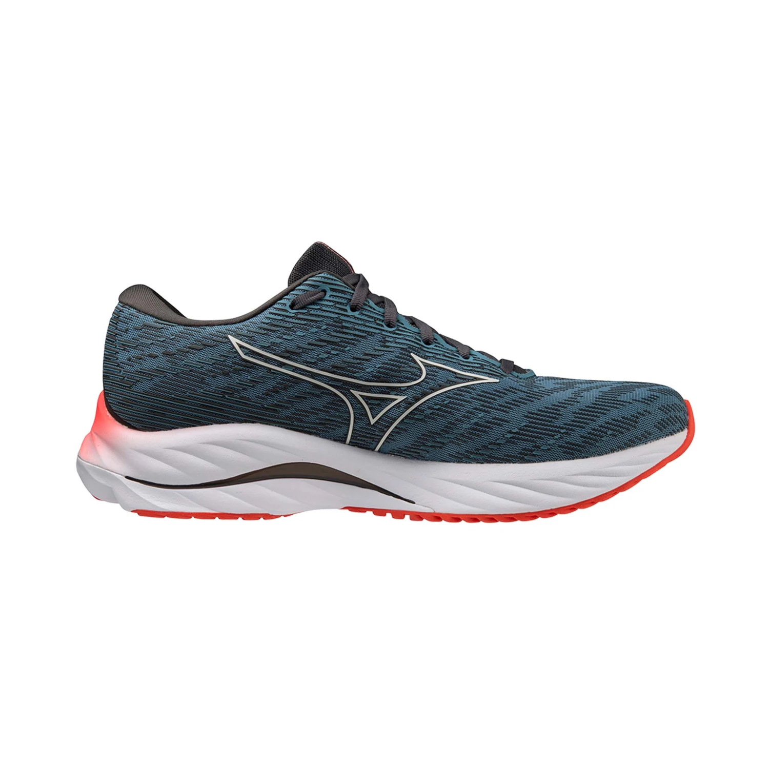 Mizuno | Men's Wave Rider 26 Running Shoes - Provincial Blue 6 Mizuno | Men's Wave Rider 26 Running Shoes - Provincial Blue - Image 4