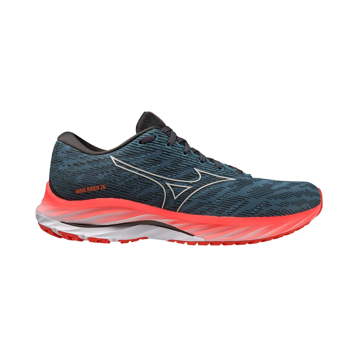 Mizuno | Men's Wave Rider 26 Running Shoes - Provincial Blue 3 Mizuno | Men's Wave Rider 26 Running Shoes - Provincial Blue