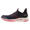 Mizuno | Women's Wave Rider Neo Running Shoes - Navy -sportswear J1GD207809 F mizuno waveriderneo left