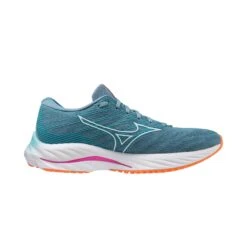 Mizuno | Women's Wave Rider 26 Running Shoes - Antigua Sand -sportswear J1GD220371 W Mizuno WaveRider26 side2