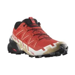 Salomon | Men's Speedcross 6 Running Shoes - Fiery Red -sportswear L41738200 M Salomon Speedcross6 frontside