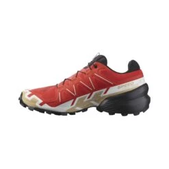 Salomon | Men's Speedcross 6 Running Shoes - Fiery Red -sportswear L41738200 M Salomon Speedcross6 side2