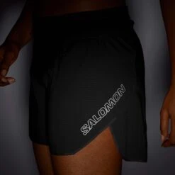 Salomon | Women's Sense Aero 5'' Shorts -sportswear LC1891500 W Salomon senseaero5short sidedark