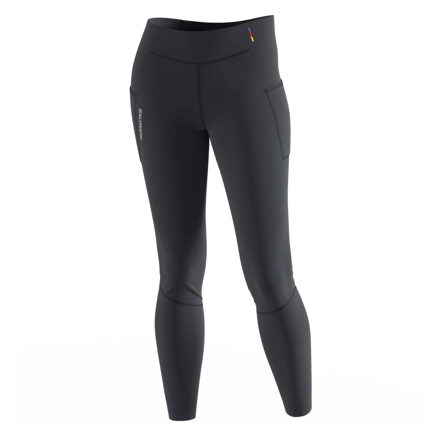 Salomon | Women's Cross Run 28'' Tights - Deep Black 3 Salomon | Women's Cross Run 28'' Tights - Deep Black