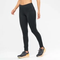 Salomon | Women's Cross Run 28'' Tights - Deep Black 8 Salomon | Women's Cross Run 28'' Tights - Deep Black -sportswear LC1893400 W Salomon CrossRun28Tight frontonbody