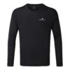 Ronhill | Men's Core L/S Tee - Black -sportswear RH005790RH00681 M ronhill corelstee front