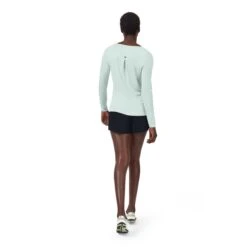 On | Women's Performance-T Long -sportswear W21300239 F onrunning performancetlong modelback