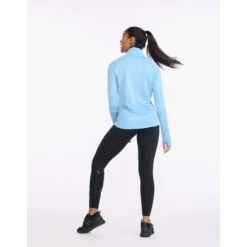 2XU | Women's Ignition 1/4 Zip -sportswear WR6672aMIRSRF W 2XUIgnition14Zip backfullbody