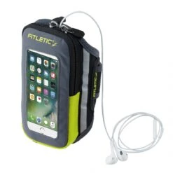 Fitletic | Unisex Forte Running Arm Band - Grey 11 Fitletic | Unisex Forte Running Arm Band - Grey -sportswear forte grey green headphone 2