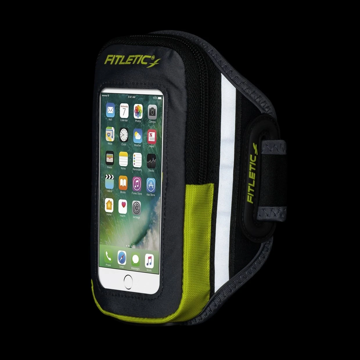 Fitletic | Unisex Forte Running Arm Band - Grey 8 Fitletic | Unisex Forte Running Arm Band - Grey - Image 6